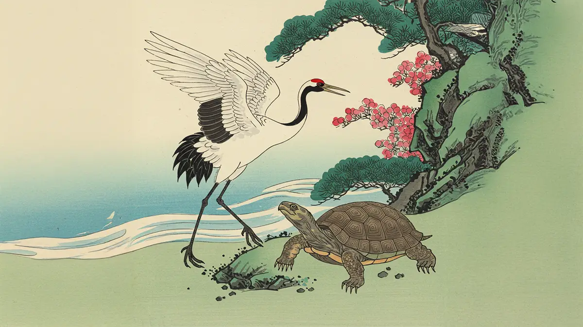 鶴は千年、亀は万年
